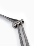 Фиксатор для шнура, двойной, d=5 мм, 9×25 мм, 5 шт., цвет чёрный никель - Фото 4