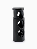 Фиксатор для шнура, двойной, d=5 мм, 9×25 мм, 5 шт., чёрный - Фото 3