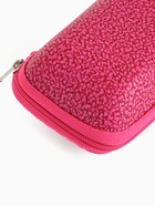 Футляр для очков на молнии, длина 16 см, розовый - Фото 3