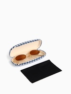 Футляр для очков на хлопушке, с принтом, размер 16×6×3.5 см, синий - Фото 2