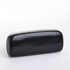 Футляр для очков на хлопушке, однотонный, размер 15×6×3.5 см, чёрный - Фото 4