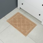 Коврик Доляна «Шамбор», 40×60 см, бежевый - Фото 2