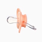 Соска - пустышка силиконовая классическая M&B, от 0 мес., 2 шт., в футляре - фото 27117250