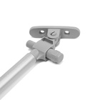 Газовый лифт ТУНДРА GG100GR, 100N, с доводчиком, серый, 2 шт. TMP 10771961