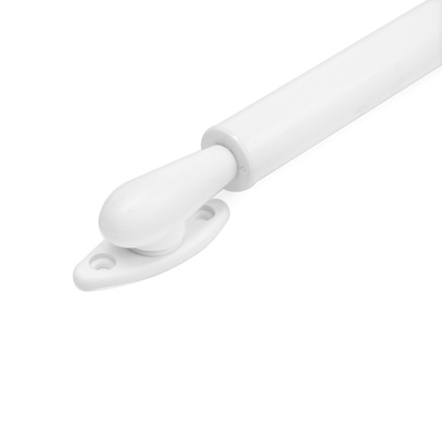 Газовый лифт ТУНДРА GG100WH, 100N, с доводчиком, белый, 2 шт. TMP