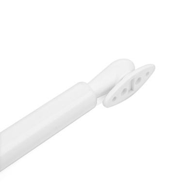 Газовый лифт ТУНДРА GG100WH, 100N, с доводчиком, белый, 2 шт. TMP