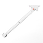 Газлифт 60N CAPPIO, доводчик, бесшумное открывание/закрывание, белый, дополнительная защита, 2 шт. 10771964