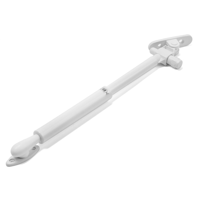 Газовый лифт ТУНДРА GG060WH, 60N, с доводчиком, белый, 2 шт. TMP