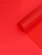 Пленка для цветов матовая,«Тишью», 20 микрон, 57×57 см, красный - Фото 2