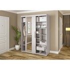 Шкаф – купе «Магнат», с зеркалом, 1800×600×2150 мм, цвет анкор светлый - Фото 3