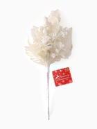 Еловая ветка декоративная «Зимнее волшебство. Грация», пластик, веточка воздушная, 34×12 см, белый - Фото 8