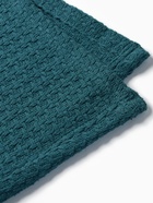 Плед «Этель» Waffle, 220×240 см, синий, 340 г/м² - Фото 6