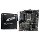 Материнская плата MSI PRO B760M-A WIFI Soc-1700 Intel B760 4xDDR5 mATX AC`97 8ch(7.1) 2.5Gg 107483 - фото 51654125 Материнская плата MSI PRO B760M-A WIFI Soc-1700 Intel B760 4xDDR5 mATX AC`97 8ch(7.1) 2.5Gg 107483 - фото 51654125