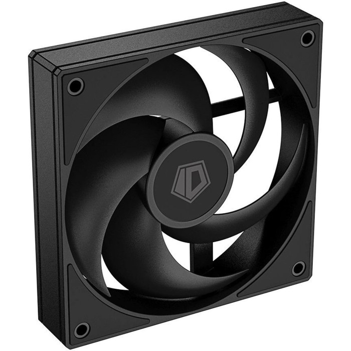 Вентилятор ID-Cooling AS-120-K 120x120x25mm черный 4-pin 14-30dB 170gr Ret - фото 51654129