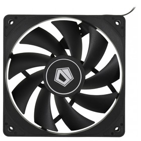 Вентилятор ID-Cooling FL-12025K 120x120mm черный 3-pin 21dB 145gr Ret