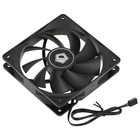Вентилятор ID-Cooling FL-12025K 120x120mm черный 3-pin 21dB 145gr Ret - фото 51654133 Вентилятор ID-Cooling FL-12025K 120x120mm черный 3-pin 21dB 145gr Ret - фото 51654133