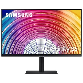 Монитор Samsung 27" ViewFinity S6 S27A600NAI черный IPS LED 5ms 16:9 HDMI полуматовая HAS P   107488