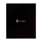 Комплект тетрадей из 4 штук, 96 листов в клетку Calligrata "Текст на чёрном", картонная обложка, лянцевая ламинация, блок офсет - фото 25550353