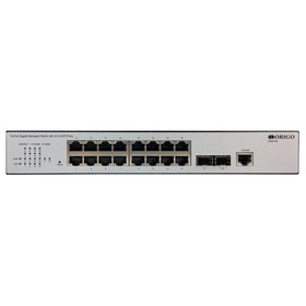 Коммутатор Origo OS3118 OS3118/A1A 16x1Гбит/с 2SFP управляемый