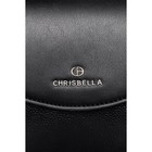 Сумка женская, экокожа, Chrisbella черный, 22х10х19 см - Фото 3