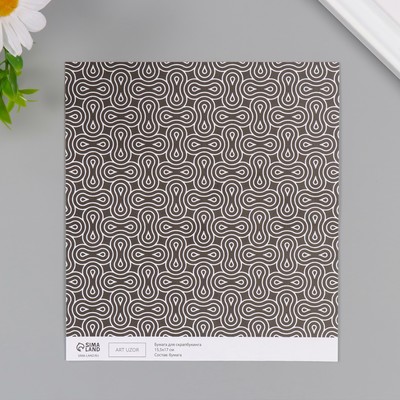 Бумага для скрапбукинга "Автотрек" плотность 180 гр набор 10 шт 15,5х17 см