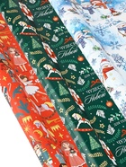 Набор упаковочной бумаги «Новогоднее настроение», 3 листа, 70 × 100 см - фото 61062547