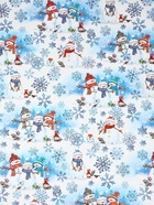 Набор упаковочной бумаги «Новогоднее настроение», 3 листа, 70 × 100 см - фото 61062555