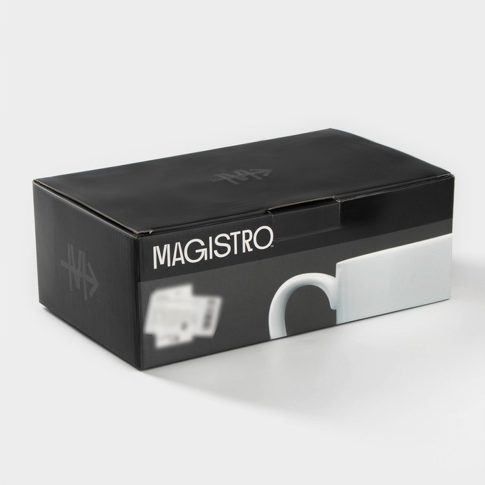 Набор кружек Magistro Mien, 270 мл, 6 шт., фарфор, белый - фото 113151139 Набор кружек Magistro Mien, 270 мл, 6 шт., фарфор, белый - фото 113151139