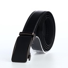 Ремень мужской, ширина 3.6 см, пряжка автомат, чёрный - Фото 2