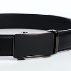 Ремень мужской, ширина 3.6 см, пряжка автомат, чёрный - Фото 6