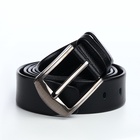 Ремень мужской «Великан» для полных, винт, ширина 3.5 см, пряжка металл, чёрный - Фото 3