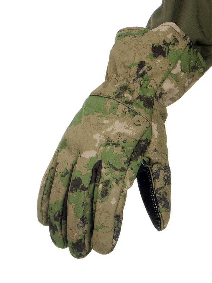 Перчатки тактические Storm tactic утепленные, размер - L, мох - Фото 1