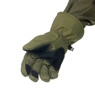 Перчатки тактические Storm tactic утепленные, размер - L, олива - Фото 2