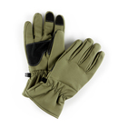 Перчатки тактические Storm tactic утепленные, размер - M, олива - Фото 4