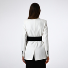 Корсет женский широкий, 68×13 см, золотистая, чёрный - Фото 3