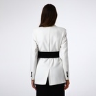 Корсет женский широкий, 68×13 см, золотистая, чёрный - Фото 5