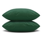 Комплект наволочек Bravo, поплин, размер 50x70 см, 2 шт, цвет зелёный - фото 27823405