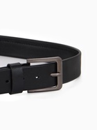 Ремень мужской «Великан» для полных, ширина 3.8 см, винт, пряжка металл, чёрный - Фото 4