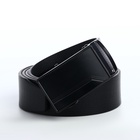 Ремень мужской, ширина 3.5 см, пряжка автомат, чёрный - Фото 3
