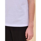 Футболка поло для мальчиков Pelican, рост 158 см, цвет белый - Фото 5