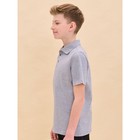 Футболка поло для мальчиков Pelican, рост 152 см, цвет серый - Фото 2