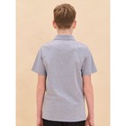 Футболка поло для мальчиков Pelican, рост 152 см, цвет серый - Фото 3