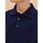 Футболка поло для мальчиков Pelican, рост 164 см, цвет синий - Фото 4