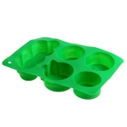 Форма для выпечки "Отличного настроения", зеленый, 27,3 х 17,3 см, глубина 4,3 см - Фото 3