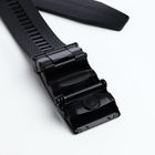 Ремень мужской, ширина 3.5 см, пряжка автомат, чёрный - Фото 5