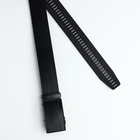 Ремень мужской, ширина 3.5 см, пряжка автомат, чёрный - Фото 2