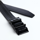 Ремень мужской, ширина 3.5 см, пряжка автомат, чёрный - Фото 3