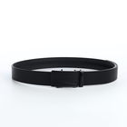 Ремень мужской, ширина 3.5 см, пряжка автомат, чёрный - Фото 6