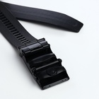 Ремень мужской, ширина 3.5 см, пряжка автомат, чёрный - Фото 5