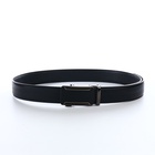 Ремень мужской, натуральная кожа, 120×3.6 см, пряжка автомат, чёрный - Фото 7